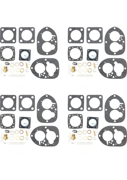 4x Motosiklet Karbüratör Volvo Penta Solex Için Yeniden Oluşturma Kiti 44PA1 856471 856472 (Yurt Dışından)