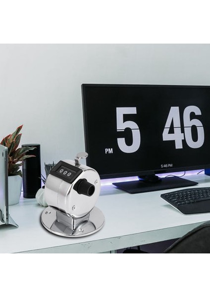 4x Yuvarlak Base 4 Saksı Manuel El Tally Mekanik Palmiye Tıklama Sayacı (Yurt Dışından) modelleri