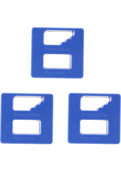 Tornavida Uçları Için 3x Yeni Mıknatıslayıcı Demagnetizer Vida Bitleri Manyetik Alet (Yurt Dışından)