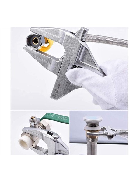 2x Ayarlanabilir Anahtarlar 6-68MM Genişliğinde Çene Anahtarı Banyo Anahtarı El Aletleri Fındık ve Cıvataları Sıkmak Veya Gevşetmek Için El Aletleri (Yurt Dışından) fırsatları