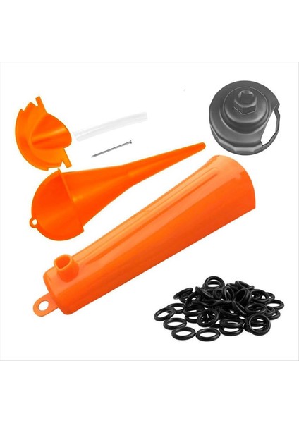 Harley Aracı Için Yağ Değişimi Kiti Yağ Filtresi Anahtarı Yağ Hunileri Seti Motosiklet Birincil Kasa Petrol Hunisi 50 Pcs O-Rıng (Yurt Dışından)