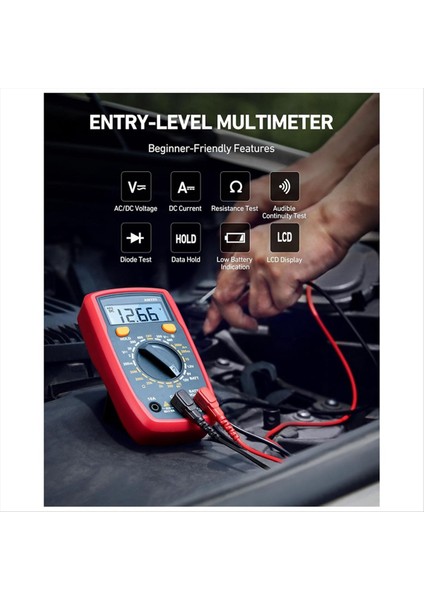 Timsah Klipsleri ve AM3D 2000 ile Ayarlanan 8pcs Multimetre Test-Leads Multimeter Sayıyor (Yurt Dışından) fırsatları
