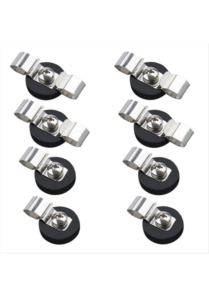 22MM Manyetik Kablo Klipsleri Anti-Çizik Manyetik Kancalar Ağır Hizmet Tipi Kayma Önleyici Kablo Klipsleri Güçlü Mıknatıs Kablosu Tutucusu 8pc (Yurt Dışından)