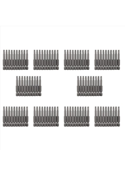 6 3mm Altıgen Şey 4mm T20 Manyetik Uç Torx Tornavida Bitleri 100 Pcs (Yurt Dışından)