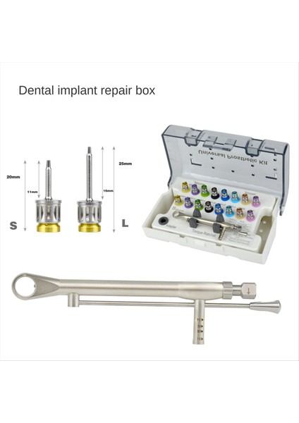 Dental Implant Kiti Protez Tork Anahtarı Tornavida Aracı Manuel Tork Anahtarı Implant Restorasyonunu Sabitleme/çıkarma (Yurt Dışından) fiyatları