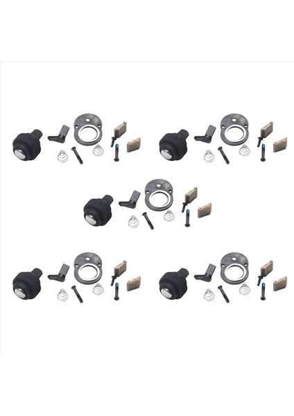 5x Onarım Kiti 1/4 Inç 72 Diş Çırpma Soketi Anahtarı Tamir Aksesuarları Cırcır Kılavuzu Parça Kiti (Yurt Dışından)