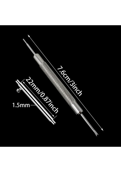 40PCS L 22MM Dıa 1 5mm Paslanmaz Çelik Hızlı Basım Yay Çubukları 2pcs Çift Uç Izle Bant Kaldırma Aracı (Yurt Dışından) modelleri