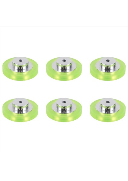 6pcs 200MM Alüminyum Poliüretan Endüstriyel Kodlayıcı Tekerlek Ölçüm Tekerle (Yurt Dışından)