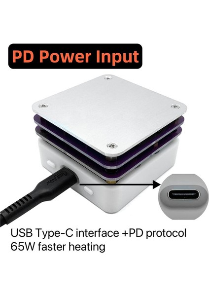 65W Mini Isıtma Masası Smd Ön Isıtma Onarım Istasyonu Pcb Kartı Lehimleme Lehimleme Geri Dönüş Isıtma Tahtası Onarım Aracı (Yurt Dışından) modelleri