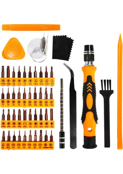 Dizüstü Bilgisayar Onarım Aracı Kiti Aracı Çelik Tornavida Set Dizüstü Tornavida Seti Bilgisayar Onarım Kiti Ergonomik Çok Fonksiyon (Yurt Dışından)