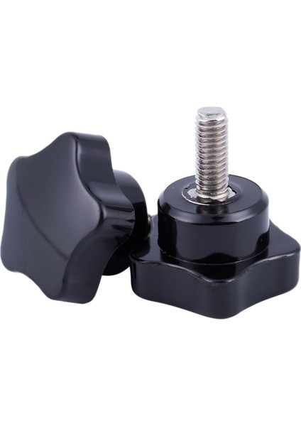 M6 x 15MM Erkek Iplik Vidalı Yıldız Kafası Kilit Kilit Soyu Siyah 4 Pc (Yurt Dışından) fiyatları