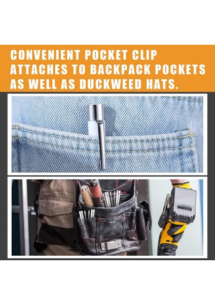 Mekanik Elektrikçi Onarım Aletleri Için 12 Adet Cep Tornavida Üst ve Klipsli Düz Bıçak Tornavi (Yurt Dışından) fırsatları