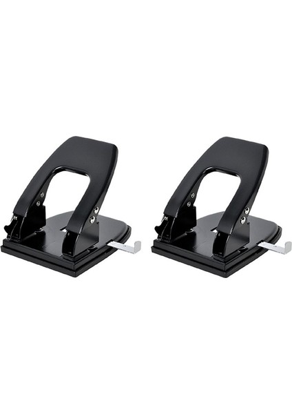 2pcs Iki Çift Delikli Yumruk Manuel Yumruk Kapasitesi 30 Sayfalık (Yurt Dışından)