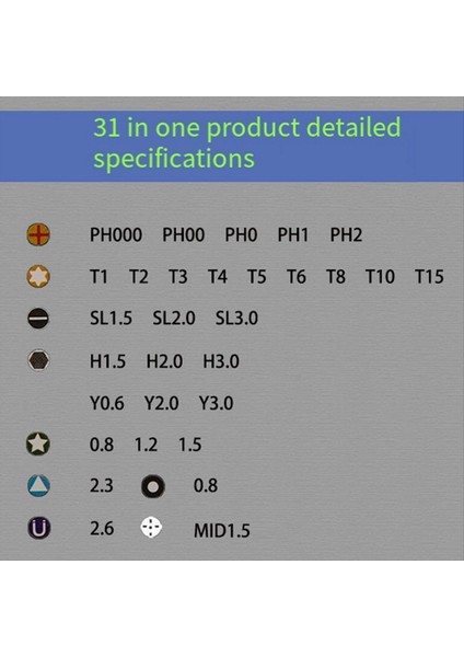 Cep Telefonlarını Bilgisayarları Telekomünikasyon Saatlerini ve Saatleri Sökmek Için 32&#39 Si 1 Arada Çok Fonksiyonlu Tornavida Seti (Yurt Dışından) fiyatları