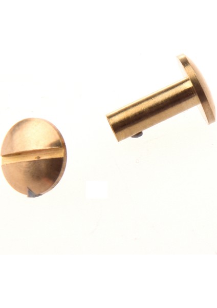 20X Arc Katı Pirinç Düğme Saplama Vidalı Tırnak Vidası Geri Deri Perçin Kemeri 12MM (Yurt Dışından) modelleri