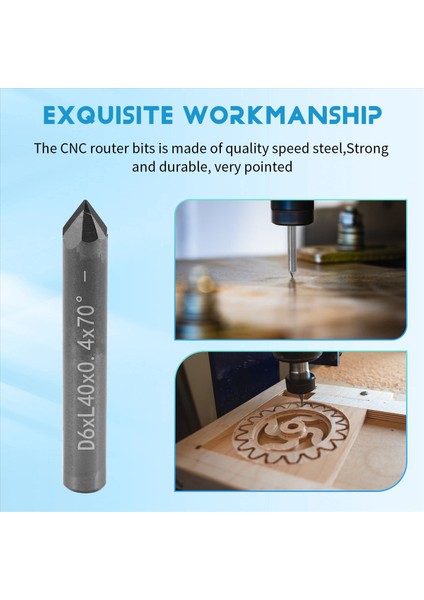 Pcd Elmas Gravür Bitleri Gravür Cnc Oyma Araçları Taş Karbür Freze Kesici Granit Mermer D6XL40X70DEGREEX0 4 (Yurt Dışından) indirimleri