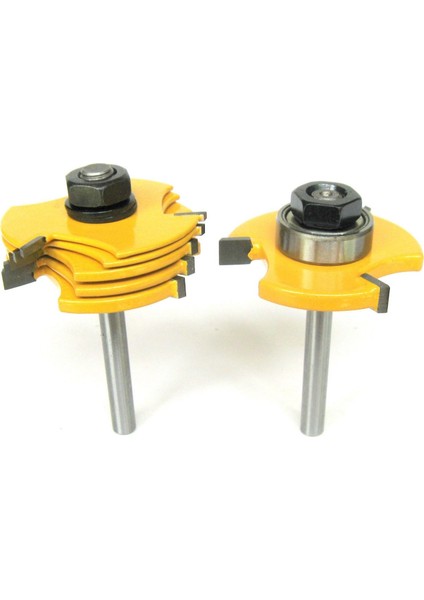 8pc 1/4inch Shank Yuvası Montaj 6 Kesiciler ve 2 Arbors Yönlendirici Bit Seti (Yurt Dışından) indirimleri