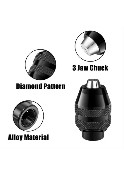 12 Pcs Matkap Chuck Set Set Pirinç Matkap Tohumu Kiti Anahtarsız Chuck 1/32 Inç Ila 1/8in Yedek 4485 4486 Değişiklik Somunu (Yurt Dışından) fiyatları