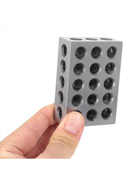 6pcs 25X50X75MM Sertleştirilmiş Çelik Bloklar 23 Delikler Paralel Kelepçe Blok Torna Araçları Makine Tezgahı Için Hassasiyet 0 005MM (Yurt Dışından) fırsatları