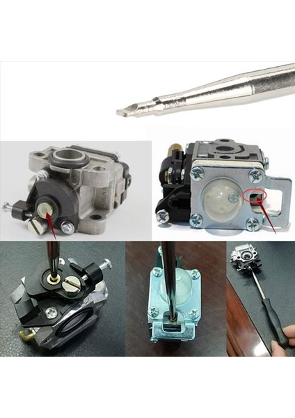 Ortak 2 Döngü Için Karbüratör Temizleme Fırçası Iğnesi ile 20X Karbüratör Ayar Aracı Küçük Motor Yankısı Stihl Poulan (Yurt Dışından) indirimleri