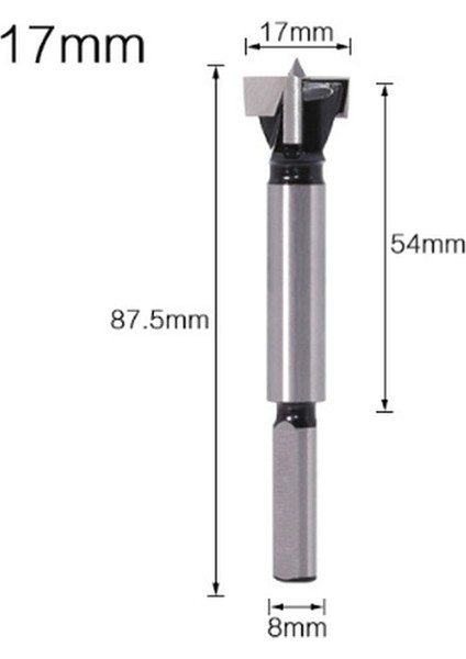 Üçgen Kanatlara Sahip Beş Endüstriyel Sınıf Karbür Ağaç Işleme Biti 12 mm 15 mm 17 mm 20 mm ve 23 mm Içerir (Yurt Dışından) indirimleri
