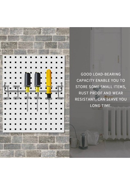 8 Adet Tornavida Tutucu Pegboard Çok Tool Tutucu Aksesuar Pegboard Aksesuarları Pegboard Için Çok Ring Alet Tutucu (Yurt Dışından) fırsatları