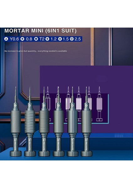 Mekanik Ishell Max 6ın1 Yüksek Sertlik Hassas Tornavida Erik Çiçeği Telefon Için Haç Alt Iç Sökme Araçları (Yurt Dışından) fırsatları