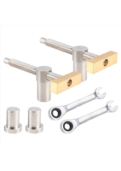 Ahşap Işleme Ayarlanabilir Masaüstü Klipsi 4 Pc 20MM Köpek Delikleri Durdur Klip Kelepçe Fikstür Vise Banklar Doğrama Carpenter Araçları (Yurt Dışından) fiyatları