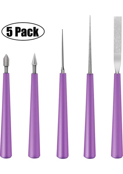5pcs Boncuk Raybası Seti Elmas Uçlu Boncuk Raybası Boncuk Deliği Büyücü Aracı Cam Plastik Metal Ahşap Boncuklar (Yurt Dışından) fırsatları