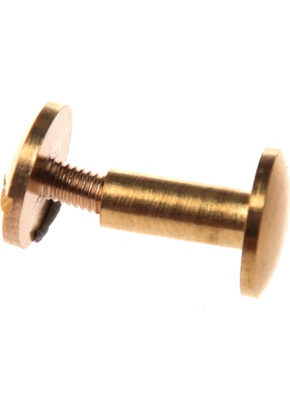 20X Arc Katı Pirinç Düğmesi Saplama Vida Tırnak Vidası Sırt Deri Perçin Kemeri 10MM (Yurt Dışından) modelleri