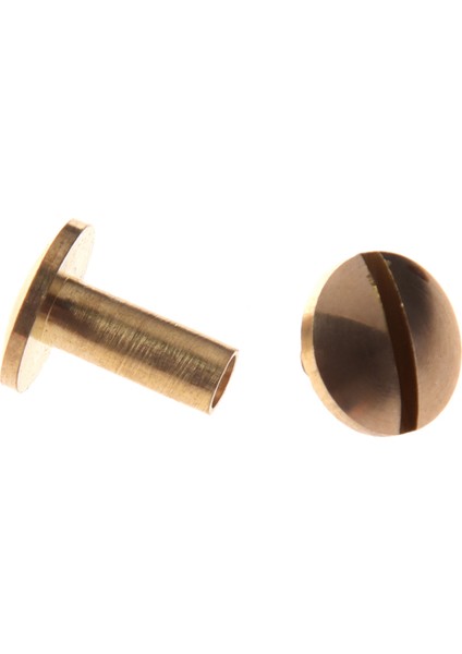 20X Arc Katı Pirinç Düğmesi Saplama Vida Tırnak Vidası Sırt Deri Perçin Kemeri 10MM (Yurt Dışından) fırsatları