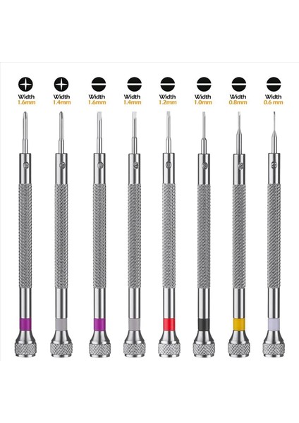 16PCS Profesyonel Tornavida Seti Mini Hassas Tornavida Kiti 0 6-1 6mm Izle Gözlük Onarımı (Yurt Dışından) modelleri