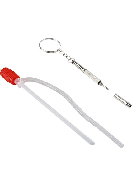 Mini Tornavida 3 1 Düz Somun Altıgen Içi Boş Anahtarlık Güneş Gözlüğü ile Motor Yakıt Sıvı Transfer Pompası Borusu (Yurt Dışından) indirimleri