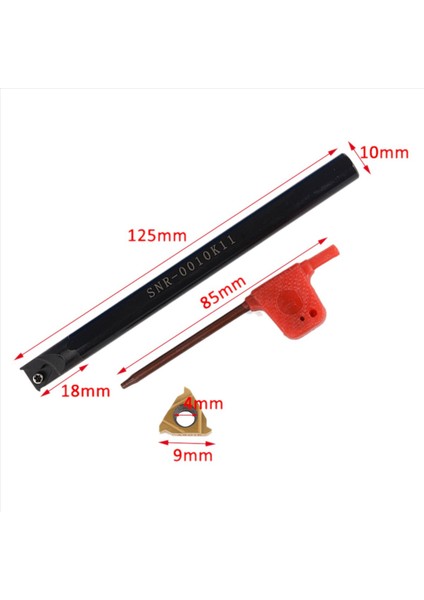 2pc SNR0010K11 Dahili Araç Sıkıcı Tutucu + Anahtar + 11IR A60 Torna Diş Çekme Turn (Yurt Dışından) fırsatları