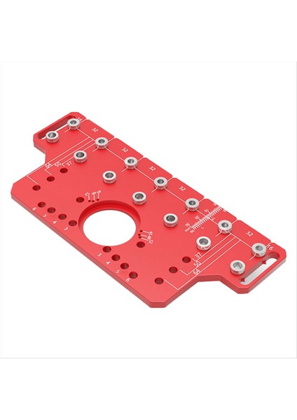 2in1 Kapı Kolu Raf Pimi Sondaj Kılavuzu Jig Ahşap Işleme Menteşe Delme Konumlandırıcı Menteşeli Dolap Kapı Deliği Yumruk Jig A (Yurt Dışından)