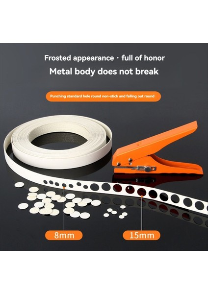 2 Adet Tek Delikli Yumruk Pensesi 8mm Ağır Hizmet Deliği Delme Deliği Dıy Kağıt Kartlar Için Bantlama Fotoğraf Karton (Yurt Dışından) modelleri