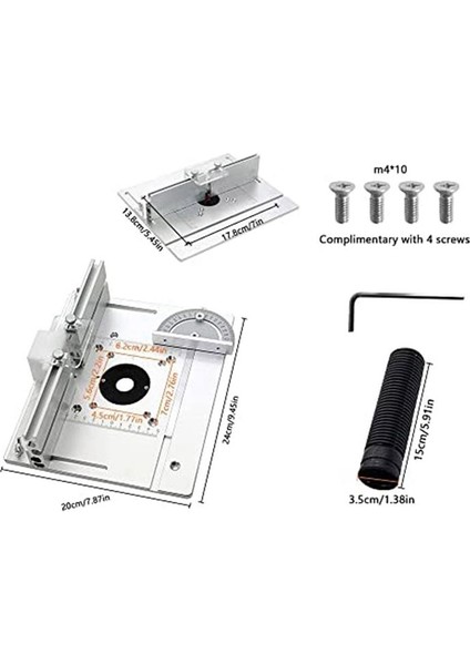 Alüminyum Alaşım Yönlendirici Tablosu Ekleme Plakası Yüksek -Hasta Ahşap Yönlendirici Plakası Şeffaf Çöp Tahtası (Yurt Dışından) indirimleri