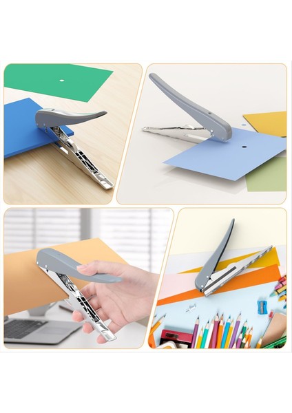 Ağır Hizmet Tipi Tek Delikli Yumruk Delik Delme 25 Sayfa Kapasite Kağıt Punch Için Kağıt Kimlik Pvc Kartlar Scrapbook 3mm (Yurt Dışından) fiyatları