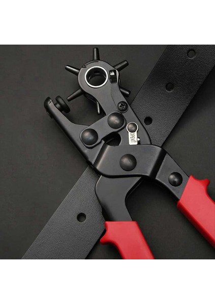 1pc Deri Delik Yumruk Deri Aletler Çok Işlevli Kemer Yumruklama Aracı Kemer Deliği Deliği Zanaat El Sanatları Aracı (Yurt Dışından) indirimleri