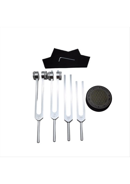 Iyileşme Seti Için Çatallar Tuning 128Hz 136Hz 256Hz 384Hz ve Hokey Puck Aktivatörü Iyileşme Ses Terapisi Vücut Keep (Yurt Dışından) modelleri