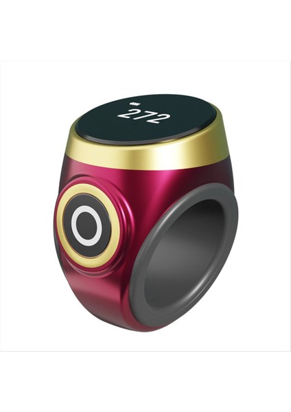 El Pres Dijital Sayım Karşı Etnik Stil Taşınabilir Noktalar Şarj Edilebilir Halka Fikir Tally Counter-B (Yurt Dışından)