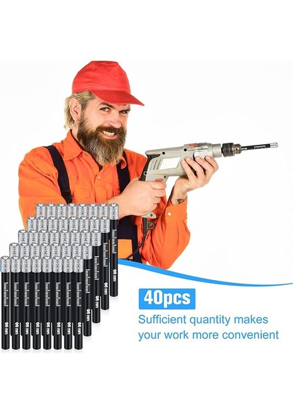 40 Pc 1/4 Kuru Elmas Matkap Bitleri Set Elmas Deliği Soyun Tester Kiti Elmas Çekirdek Matkap Bitleri Seramik Sert Malzemeler 6mm Yuvarlak (Yurt Dışından) modelleri