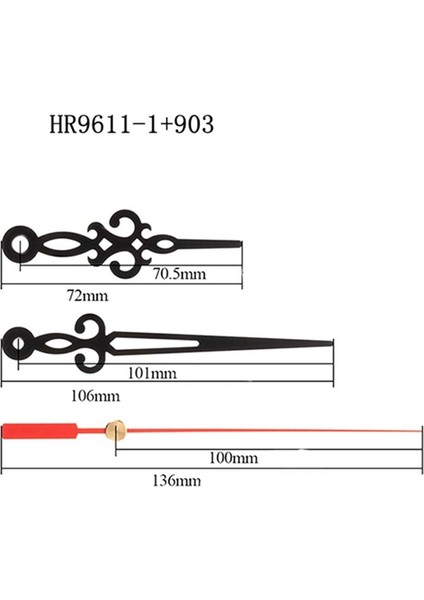 2 Adet Yüksek Uzun Şaft Saati Hareket Mekanizması 5 Farklı Elle Dıy Saat Onarım Parçaları Değiştirme (Yurt Dışından) modelleri