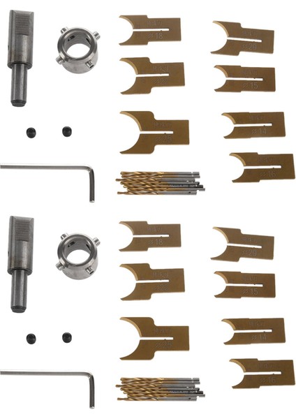 32PCS Karbür Top Bıçak Ahşap Işleme Freze Kesici Kalıp Aracı Boncuk Yönlendirici Bit Matkaplar Bit Seti 14-25MM (Yurt Dışından)