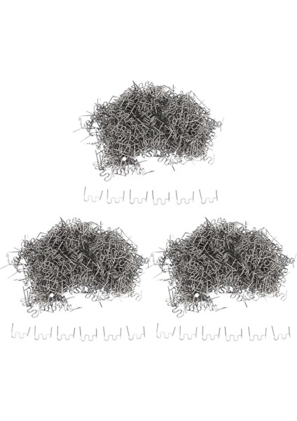 Sıcak Zımba Için 3000PCS Zımba Plastik Onarım Dalga Zımbaları Tampon Gövdesi Onarımları 0 8mm S Dalga Zımbaları (Yurt Dışından)