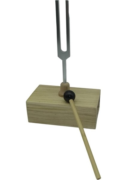Ses Terapisi Yoga Meditasyon Için Ahşap Rezonatör Kutusu Deneysel Enstrüman ile Tuning Fork 512Hz Titreşim (Yurt Dışından) indirimleri