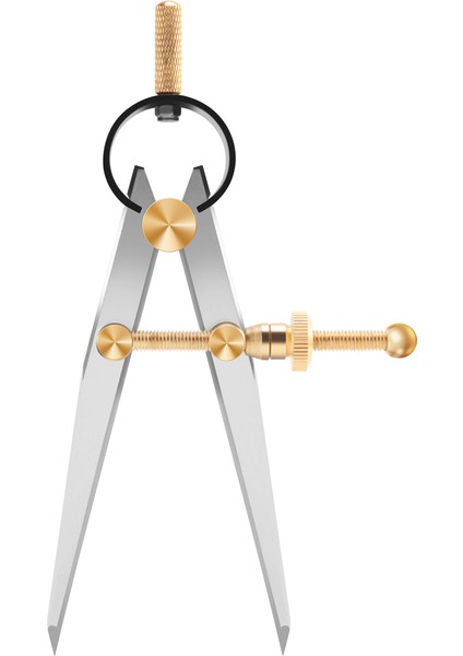 Deri Zanaat Dönen Zanaat Aleti Diy Kanat Bölücü Ayarlanabilir Çelik Deri Zanaat Yapımı Dönen Alet Kanat Bölücü Aralığı Pusula Kenarı Kınama (Yurt Dışından)