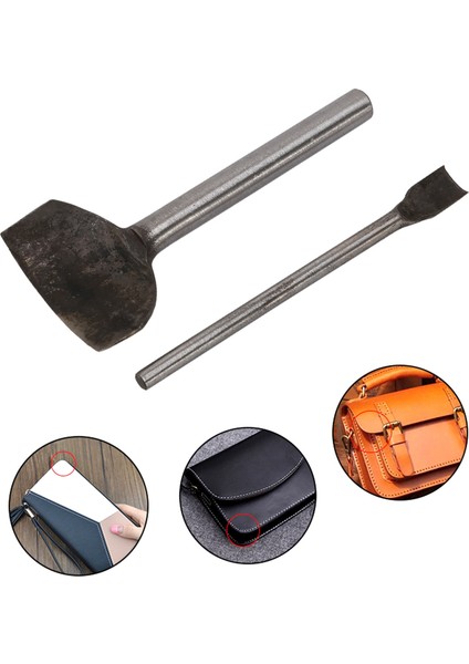 Ark Şeklindeki Kesici Yumruk Kayış Kayışı Cüzdan ve Çanta Işçiliği Için 7 Boyutta (10MM-40MM) Deri Zanaat Aletleri (Yurt Dışından) fırsatları