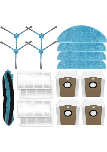 Liectroux Için G7 Aeno RC4S Evrim Airo Vakum Süpürücü Ana Yan Fırça Hepa Filtre Mop Bez Tuz Torbası Yedek Parçalar (Yurt Dışından)