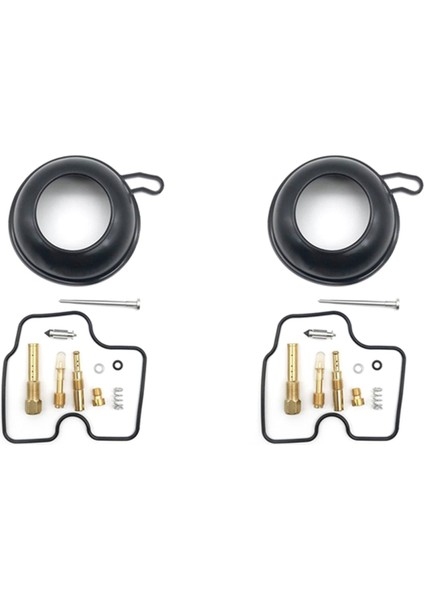 2x Motosycle Aksesuarları Piston Diyafram Float Honda CB400 CBR400 Için Karbüratör Onarım Kiti (Yurt Dışından)
